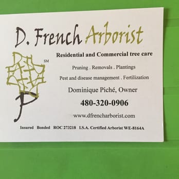D. French Arborist - Tree Services Near Me D. French Arborist - Tree Services Near Me