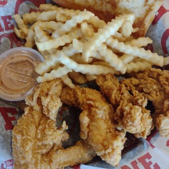 Raising Cane's Chicken Fingers - Daughter and I sharing - Fast Food Near Me - Kapolei, Hawaii Raising Cane's Chicken Fingers - Daughter and I sharing - Fast Food Near Me - Kapolei, Hawaii