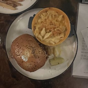 The Outpost American Tavern - Tavern Burger w/ Mac & Cheese - Bars Near Me - Baltimore, Maryland