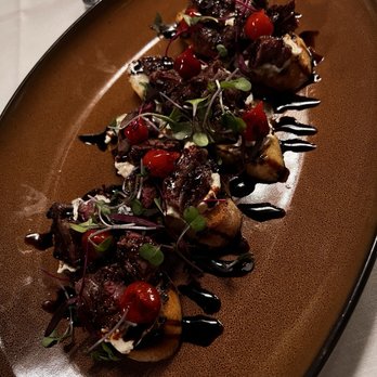 Salt & Olive - Wagyu beef bruschetta - Italian Near Me - Salt Lake City, Utah Salt & Olive - Wagyu beef bruschetta - Italian Near Me - Salt Lake City, Utah