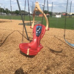 Virginia Lake Elementary School - accessible swing