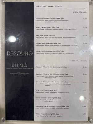 Menu photo 2 Desouro Irvine, CA