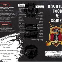 Gauntlet Food and Games