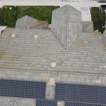 E Clean - Before cleaning. - Solar Panel Cleaning Near Me - Corona, California