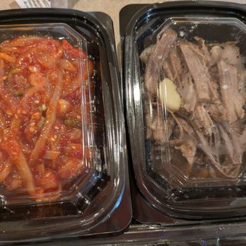 Ahram Kitchen - Marinated squid and braised beef - Korean Near Me - Renton, Washington Ahram Kitchen - Marinated squid and braised beef - Korean Near Me - Renton, Washington