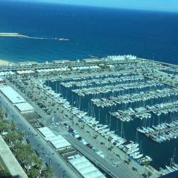 Hotel Arts Barcelona - Club lounge view - Hotels Near Me - Barcelona, B Hotel Arts Barcelona - Club lounge view - Hotels Near Me - Barcelona, B