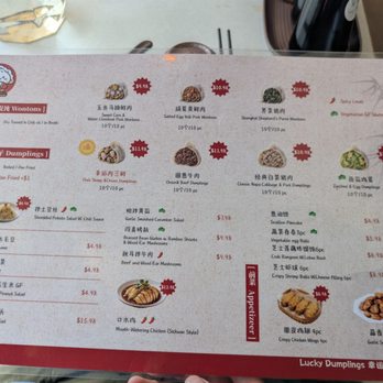 Lucky Dumplings - Menu - Chinese Near Me - Great Neck, New York