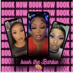 Barbie blinks - Makeup flyer