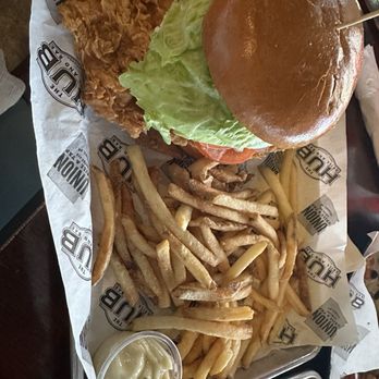 The Hub Grill and Bar - Iowa Pork Sandwich - Sports Bars Near Me - Mesa, Arizona The Hub Grill and Bar - Iowa Pork Sandwich - Sports Bars Near Me - Mesa, Arizona