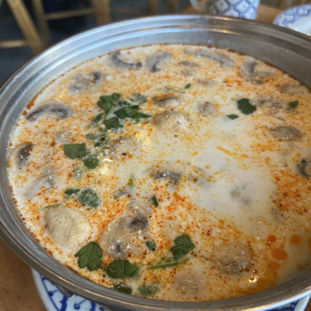 Coconut soup Coconut soup