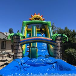 Barker Party Rentals - 18 foot slide
