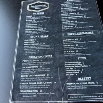 Bar Association Restaraunt - Menu - Bars Near Me - Canonsburg, Pennsylvania Bar Association Restaraunt - Menu - Bars Near Me - Canonsburg, Pennsylvania