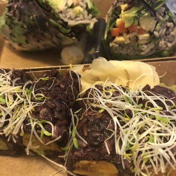 Beyond Sushi - Sweet potato roll and Nutty Buddy in the back - Sushi Bars Near Me - New York, New York Beyond Sushi - Sweet potato roll and Nutty Buddy in the back - Sushi Bars Near Me - New York, New York