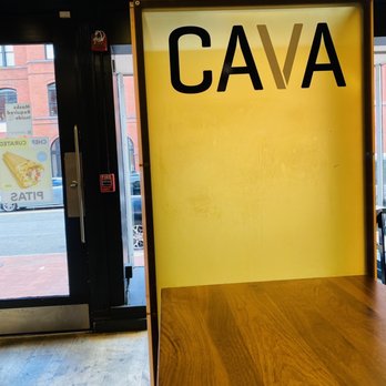 CAVA - Interior Cava Dc Location. China Town - Mediterranean Near Me - New York, New York