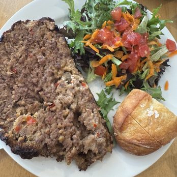 Simon's Marketplace - Meatloaf with salad - Breakfast & Brunch Near Me - Chester, Connecticut Simon's Marketplace - Meatloaf with salad - Breakfast & Brunch Near Me - Chester, Connecticut