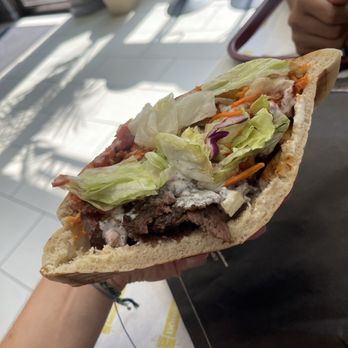Döner 97 - Half chicken half lamb - German Near Me - Chicago, Illinois