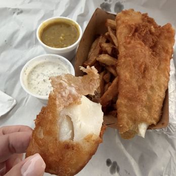 The CODfather Proper Fish & Chips - Fish n Chips with tarter sauce and curry - Fish & Chips Near Me - North Charleston, South Carolina The CODfather Proper Fish & Chips - Fish n Chips with tarter sauce and curry - Fish & Chips Near Me - North Charleston, South Carolina