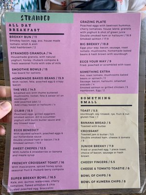 Menu photo 4 Stranded Deli Cafe Croydon, NSW