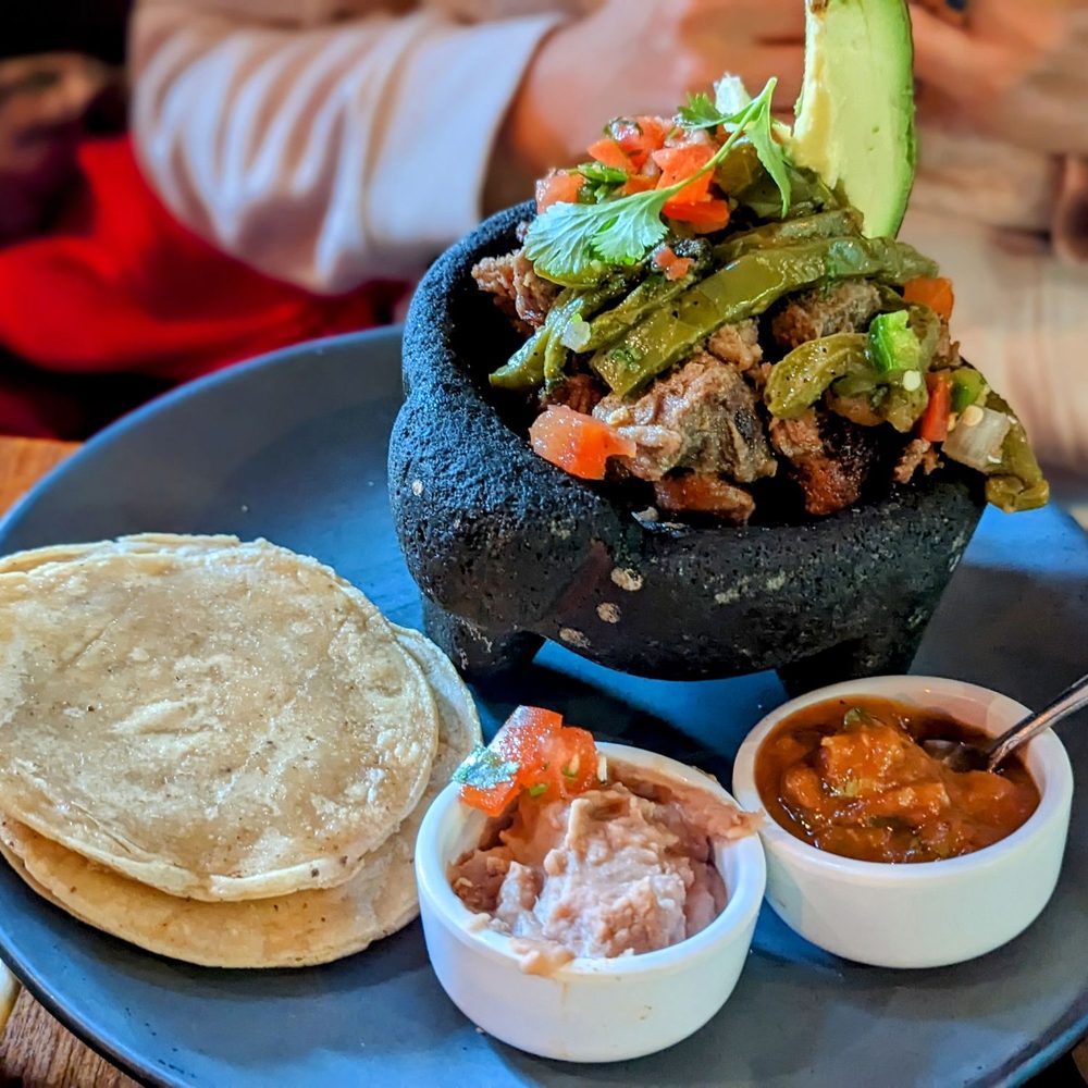 Chavela's - December 31, 2022; Molcajete de carnitas ($19). - Mexican Near Me - Brooklyn, New York Chavela's - December 31, 2022; Molcajete de carnitas ($19). - Mexican Near Me - Brooklyn, New York
