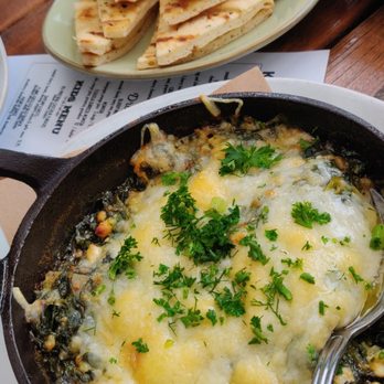 Kid Cashew - Spinach and feta dip - Mediterranean Near Me - Charlotte, North Carolina