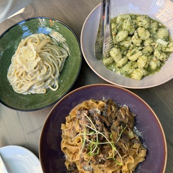 Robba Da Matti - Gnocchi with pesto sauce was also good, but not the best. - Italian Near Me - Vancouver, British Columbia