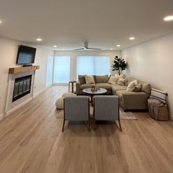 Generations Electric - Added some much needed light in this living room!