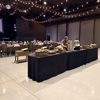Rock Point Church - Food and beverage station. - Churches Near Me - Queen Creek, Arizona