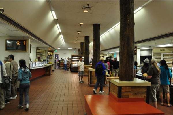 Old Faithful Lodge Cafeteria by null