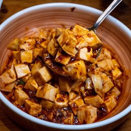 Mapo Tofu Dish
