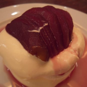 Hereford Road - poached pear - British Near Me - London, XGL Hereford Road - poached pear - British Near Me - London, XGL