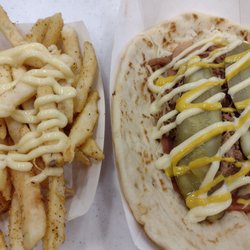 Off The GRIDdle - Cuban sammich and fries