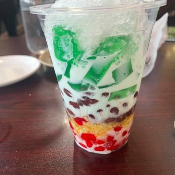 Thinh An Kitchen & Tofu - Tri Three Color Dessert (Ch 3 Mu) - Vietnamese Near Me - Tampa, Florida Thinh An Kitchen & Tofu - Tri Three Color Dessert (Ch 3 Mu) - Vietnamese Near Me - Tampa, Florida