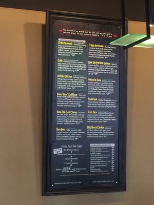 Menu photo 2 Snappy Salads Richardson, TX Menu photo 2 Snappy Salads Richardson, TX