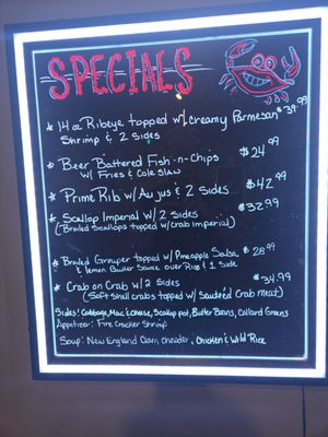 Menu photo 1 KC's Crabs and Cues Kilmarnock, VA