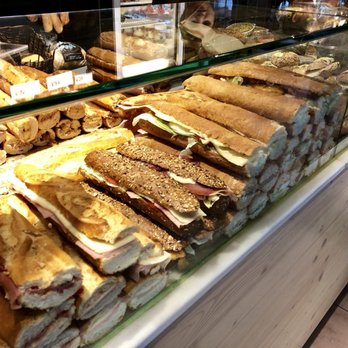 365 - Ham Sandwiches in the Display Counter at 365 Café - Bakeries Near Me - Barcelona, B 365 - Ham Sandwiches in the Display Counter at 365 Café - Bakeries Near Me - Barcelona, B