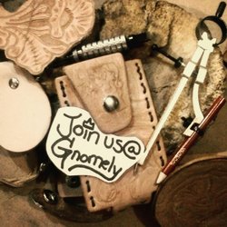 Gnomely Custom Services - Any leather or wood item you can think of, choice is power! Pride and quality. Made in USA by hand, it wont break after warranty :-))