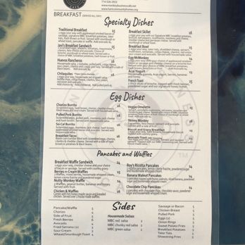 Monkey Business Cafe - Menu - Sandwiches Near Me - Fullerton, California