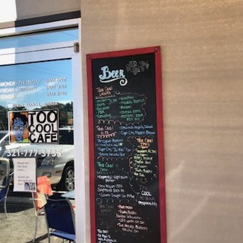 Too Cool Cafe - Front door area - New American Near Me - Indian Harbour Beach, Florida Too Cool Cafe - Front door area - New American Near Me - Indian Harbour Beach, Florida