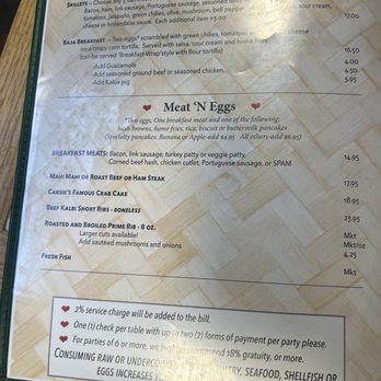 Cinnamon's Restaurant - Menu - Pancakes Near Me - Kailua, Hawaii Cinnamon's Restaurant - Menu - Pancakes Near Me - Kailua, Hawaii
