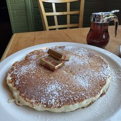 One slab of lime lights, flapjacks