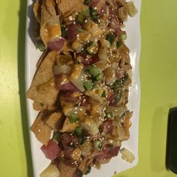 Ahi tuna nachos- super disappointing Ahi tuna nachos- super disappointing
