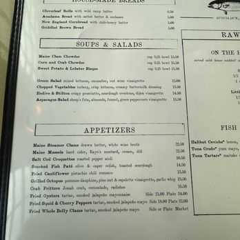 Scales - Menu - Seafood Near Me - Portland, Maine Scales - Menu - Seafood Near Me - Portland, Maine