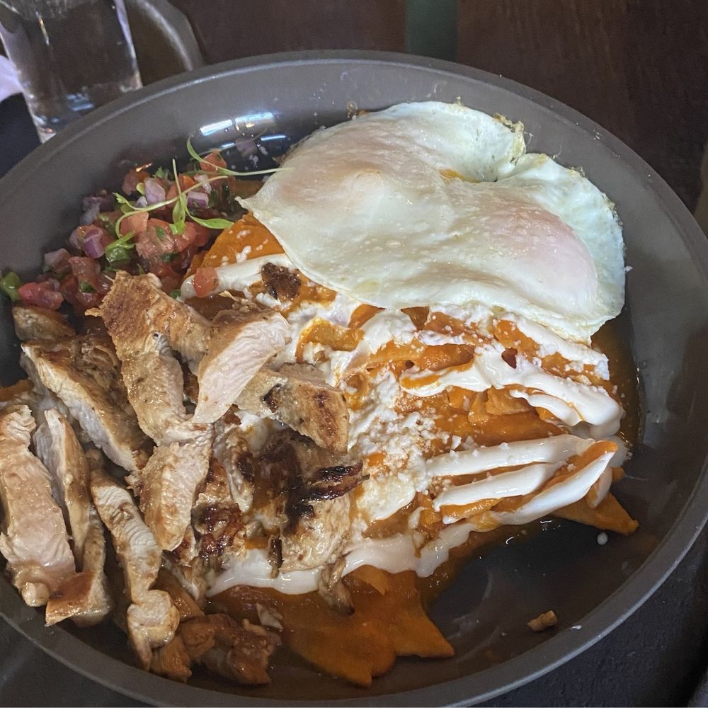 The Grove Kitchen & Gardens - Chilaquiles - American Near Me - Tyler, Texas The Grove Kitchen & Gardens - Chilaquiles - American Near Me - Tyler, Texas