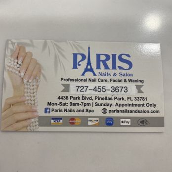 Paris Nails & Spa - Nail Salons Near Me - Pinellas Park, Florida