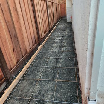 Crest Landscape - Progress - before pouring new concrete - Landscaping Near Me - Pleasanton, California Crest Landscape - Progress - before pouring new concrete - Landscaping Near Me - Pleasanton, California