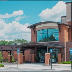 Lilburn Middle School - The front of this school