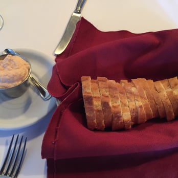Le Petit Bistro - Complimentary bread and salmon spread - French Near Me - Mountain View, California