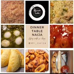 Dinner Table Naija - Menu preview