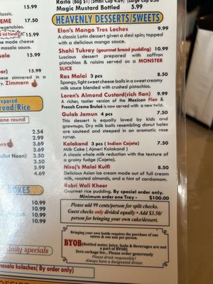 Menu photo 3 Himalaya Restaurant Houston, TX