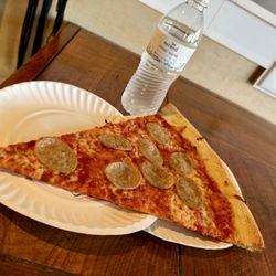 Benny Fierro's - Sausage pizza slice